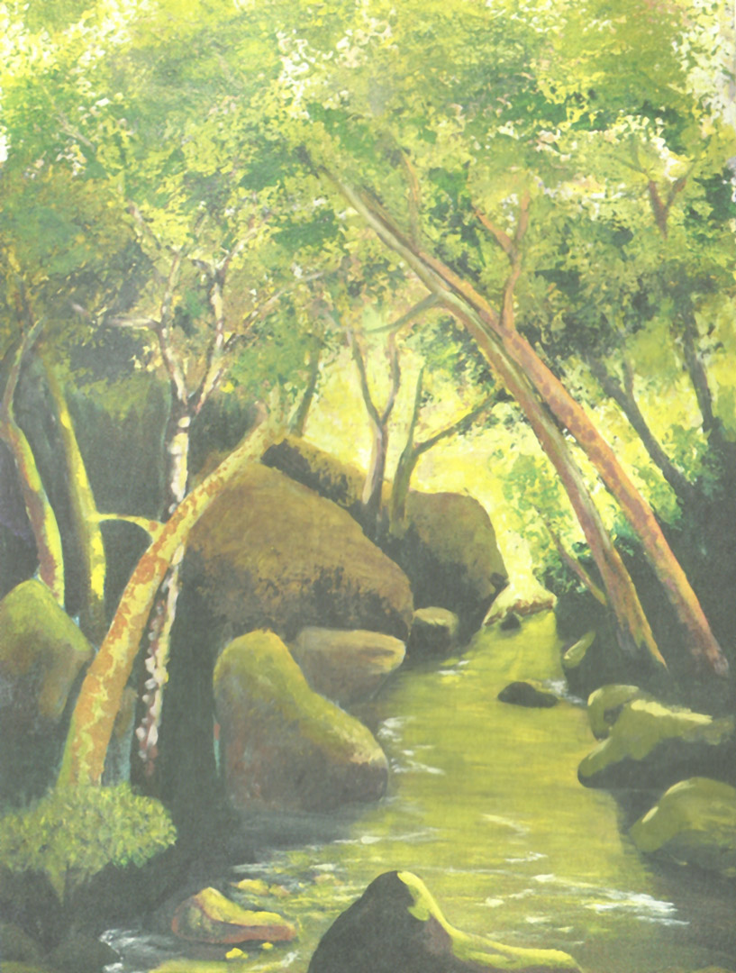 Algunos de los trabajos expuestos en la muestra